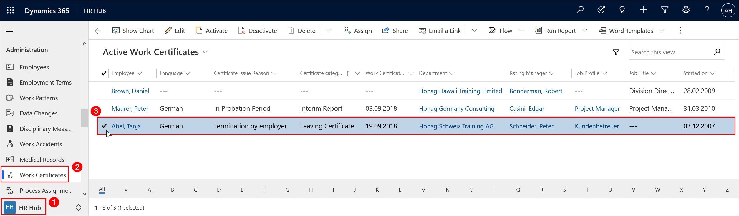 HR Management for Microsoft Dynamics 365 eLearning